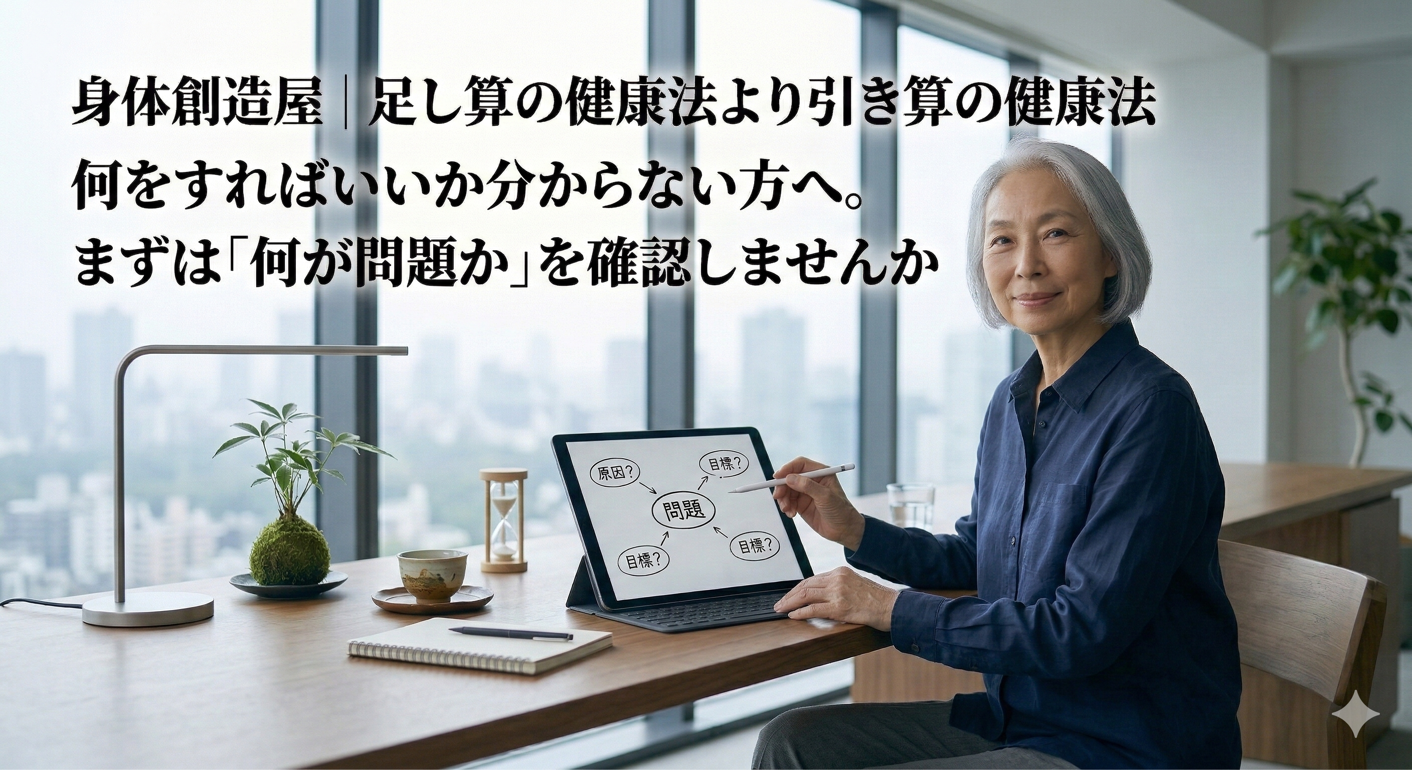 何をすればいいか分からない方へ。まずは「何が問題か」を確認しませんか