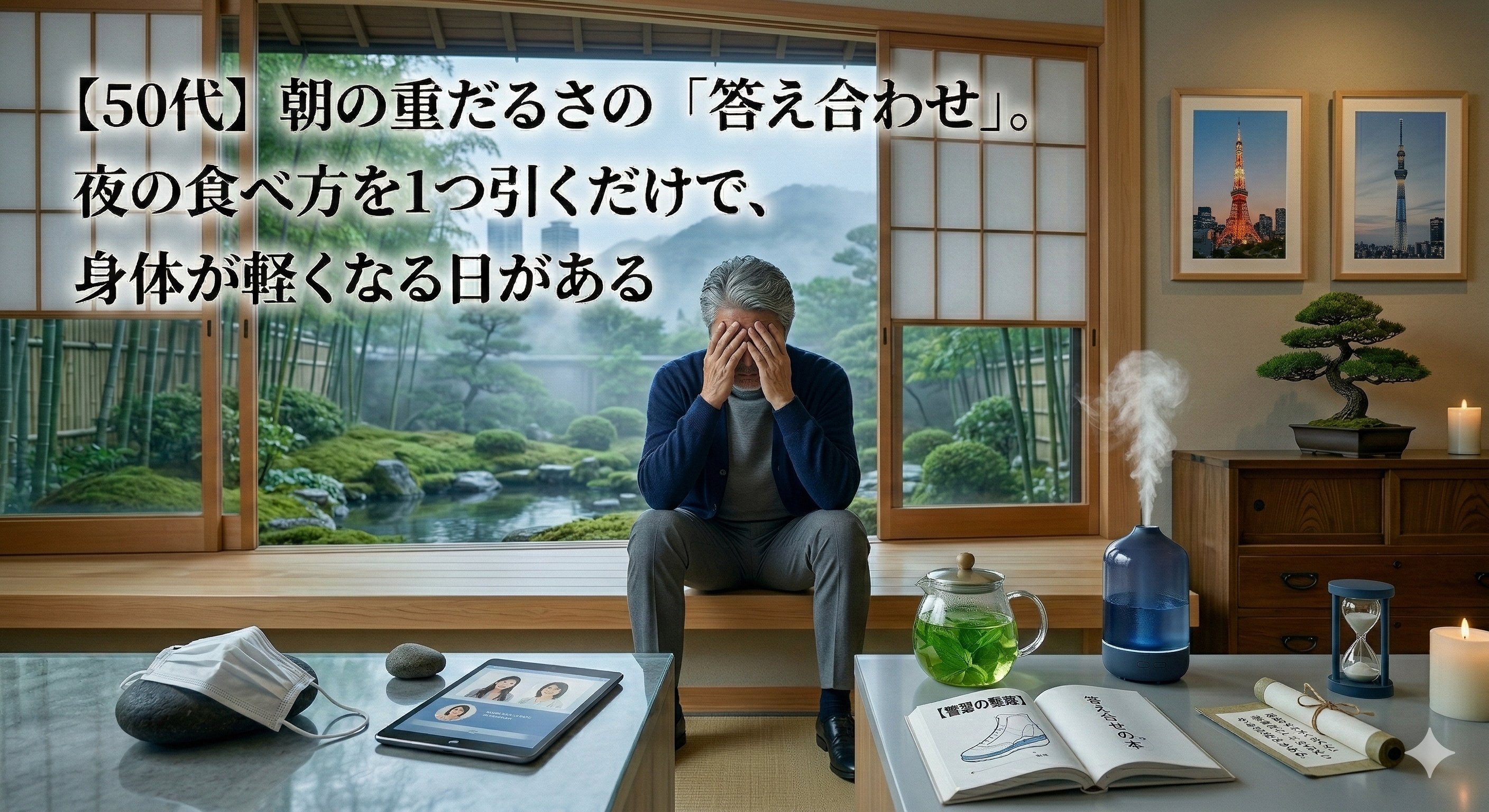 【50代】検査は異常なし。でもしんどい「答え合わせ」。波のある不調は“条件”を1つ引くと動き出す日がある